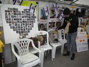 Supporting image for story: Netanyahu decries release of wrong body as ‘malicious’ ceasefire violation