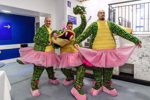 Behind the scenes of Peter Pan at Birmingham Hippodrome. Picture by Simon Hadley