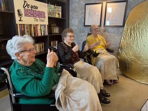 Three lifelong friends from a Sutton Coldfield care home are proving it’s never too late to try something new