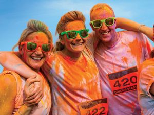Supporting image for story: Bouncing in for a 5k blast of colour in Wolverhampton
