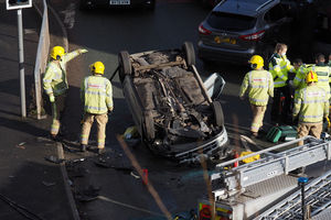 The scene in Wombourne. Photo: Haydn Brown
