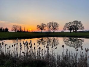 Upper Harthall Farm boasts stunning countryside views. Picture: Savills/Rightmove