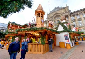 The Frankfurt Christmas Market in Birmingham