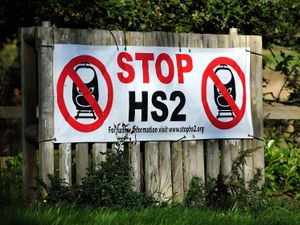 Supporting image for story: Villagers near Shropshire/Staffordshire border ‘suffered because of HS2 and should be compensated’