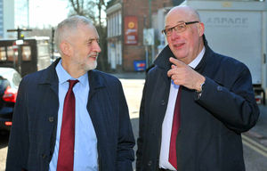 With Walsall Labour Group leader Councillor Sean Coughlan