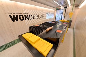 The Wonder Lab display