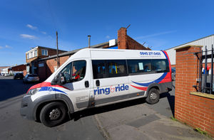 A Ring and Ride bus