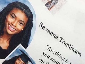 Supporting image for story: This high school student left an incredible quote in her yearbook