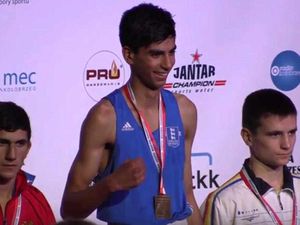 Supporting image for story: Akash Tuqir crowned a Euro Youth champion