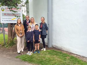 Supporting image for story: Morris Property helps local school with wall refurbishment
