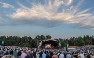 The beautiful natural setting of Cannock Chase made a great setting for the music