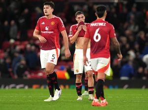 Supporting image for story: Harry Maguire and Manuel Ugarte ruled out of first leg against Real Sociedad