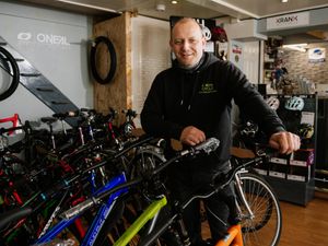 Supporting image for story: Ellesmere shop owner swaps bike for running shoes for marathon fundraiser