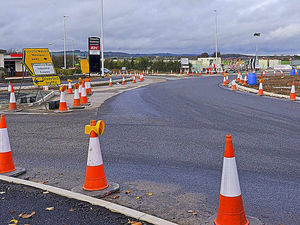 Supporting image for story: Oswestry roundabout work set to finish soon