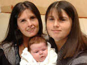 Supporting image for story: Woman overcomes shock to deliver child