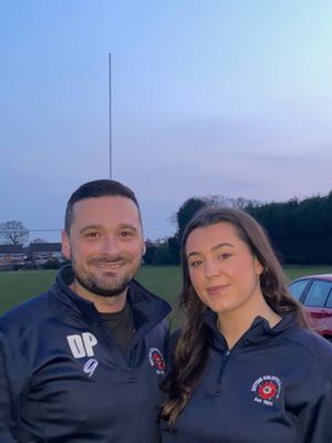 Danny Price and Katie Gregory 