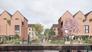 CGI of the £150m Canalside South scheme 