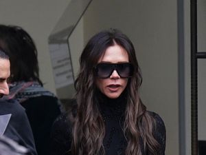 Supporting image for story: Victoria Beckham’s Paris Fashion Week show disrupted by animal rights activists