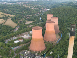 Supporting image for story: Doomed Ironbridge Power Station towers still standing proud
