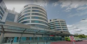 Queen Elizabeth Hospital Birmingham. Credit: Google.