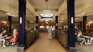 Artist impressiion of how inside the Moon Under Water developmenrt will look 