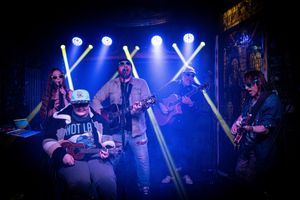 barn54 perform with Madison, Michel Wack and Jonathan Tarplee at Percy’s Cafe Bar