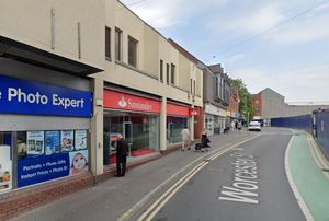 Santander's Kidderminster branch is set to close (Google)