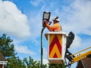 Supporting image for story: New street lighting installed in north Shropshire