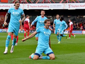 Supporting image for story: Accrington Stanley 1 Walsall 3: Saddlers surge to the top of League Two with latest win