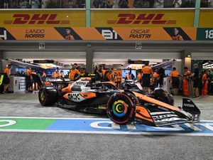 Supporting image for story: Lando Norris clinches Singapore pole ahead of title rival Max Verstappen