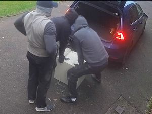 Supporting image for story: WATCH: Burglars drag safe from Codsall home