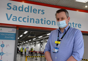 Daren Fradgley, chief executive Walsall Healthcare NHS Trust.