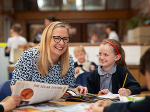 Supporting image for story: 'Staff work tirelessly for children's benefit' - Primary school in Shrewsbury celebrates shining Ofsted report