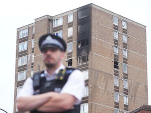 Supporting image for story: ‘It was crazy’, say locals as they tell of massive flames at tower block fire