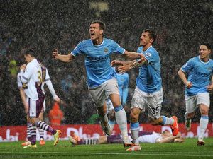 Supporting image for story: Manchester City 4 Aston Villa 0 - match report and pictures