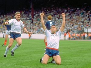 Supporting image for story: Wolves throwback: When England let Steve Bull loose at Hampden