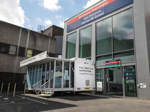 Supporting image for story: Mobile Covid testing unit relocates to New Cross Hospital