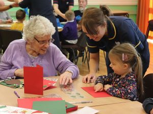 Supporting image for story: Old and young united in pioneering Shropshire care group