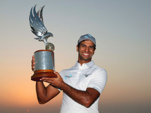 Supporting image for story: Aaron Rai holds off Tommy Fleetwood to win in Abu Dhabi
