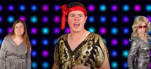 Teachers and staff filmed their Christmas music video