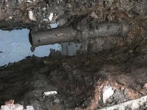 Supporting image for story: Misery as Telford couple left to face sewerage hell