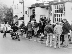 'The filming of Inspector Allan, a detective series for television, was staged at Claverley, where part of the middle of the village became one of the sets.' October 19, 1992.