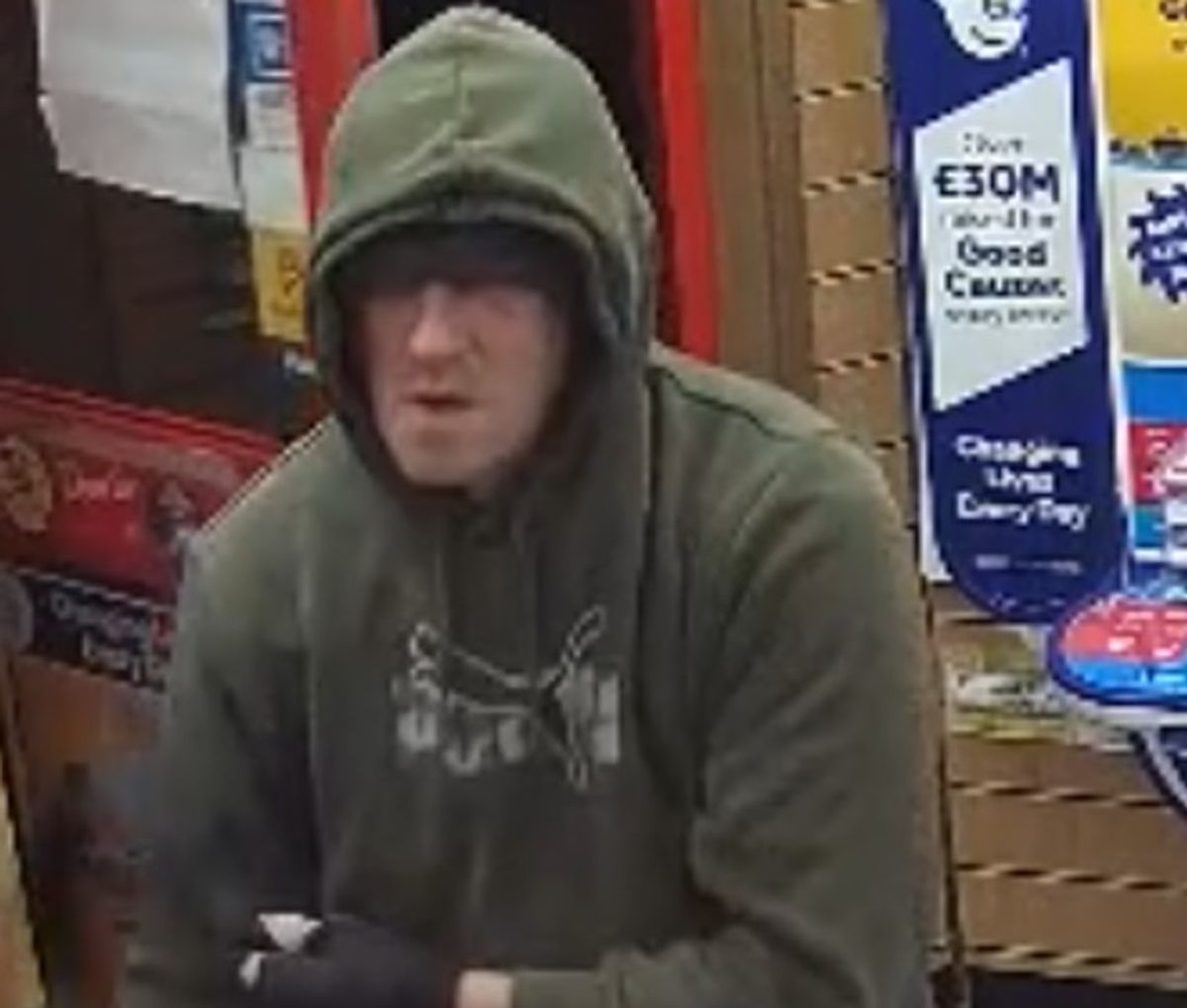 Police seek man in a Puma hoodie in Brownhills amid shop robbery investigation