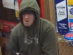 Supporting image for story: Police seek man in a Puma hoodie in Brownhills amid shop robbery investigation