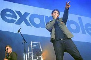 Supporting image for story: Example looks to put on bigger shows after V Festival