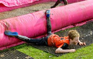 Sandwell Valley, West Bromwich at the Race for Life Mud Run