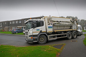 Severn Trent have visited the scene to look for the cause of the flooding