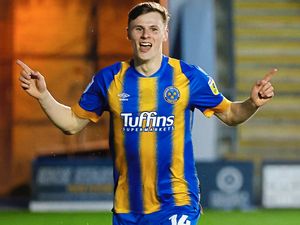 Supporting image for story: Time has flown by for Rob Street during his Shrewsbury Town loan spell