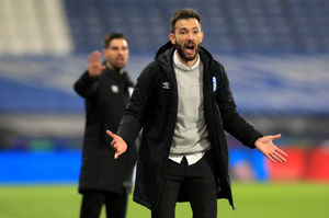 Carlos Corberan during his time in charge at Huddersfield