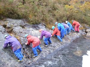 Students had the chance to try out outdoor pursuits. Image: Coppice Performing Arts School